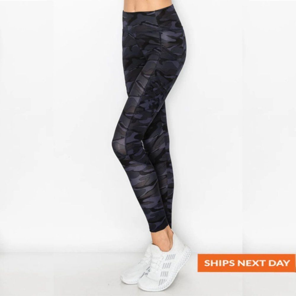 Crisscross Detail Pocket Legging - Pocket Leggings - Leggings - Tights